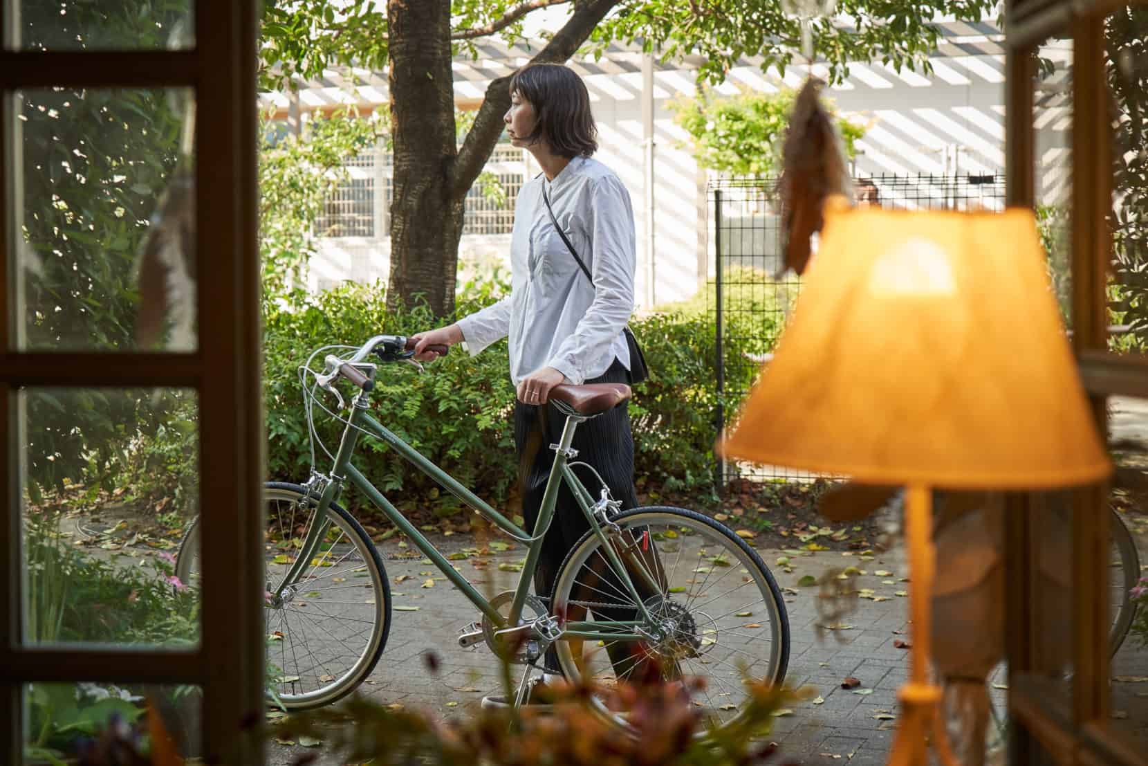 TOKYOBIKE BISOU 26 LIMITED ARTICHOKE で自転車散歩