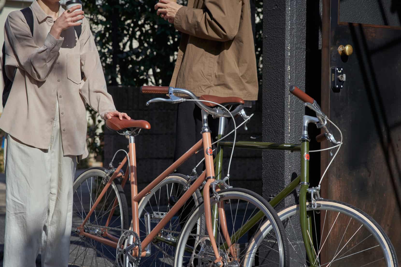 自転車で休日デート　TOKYOBIKE MONO　LEGER