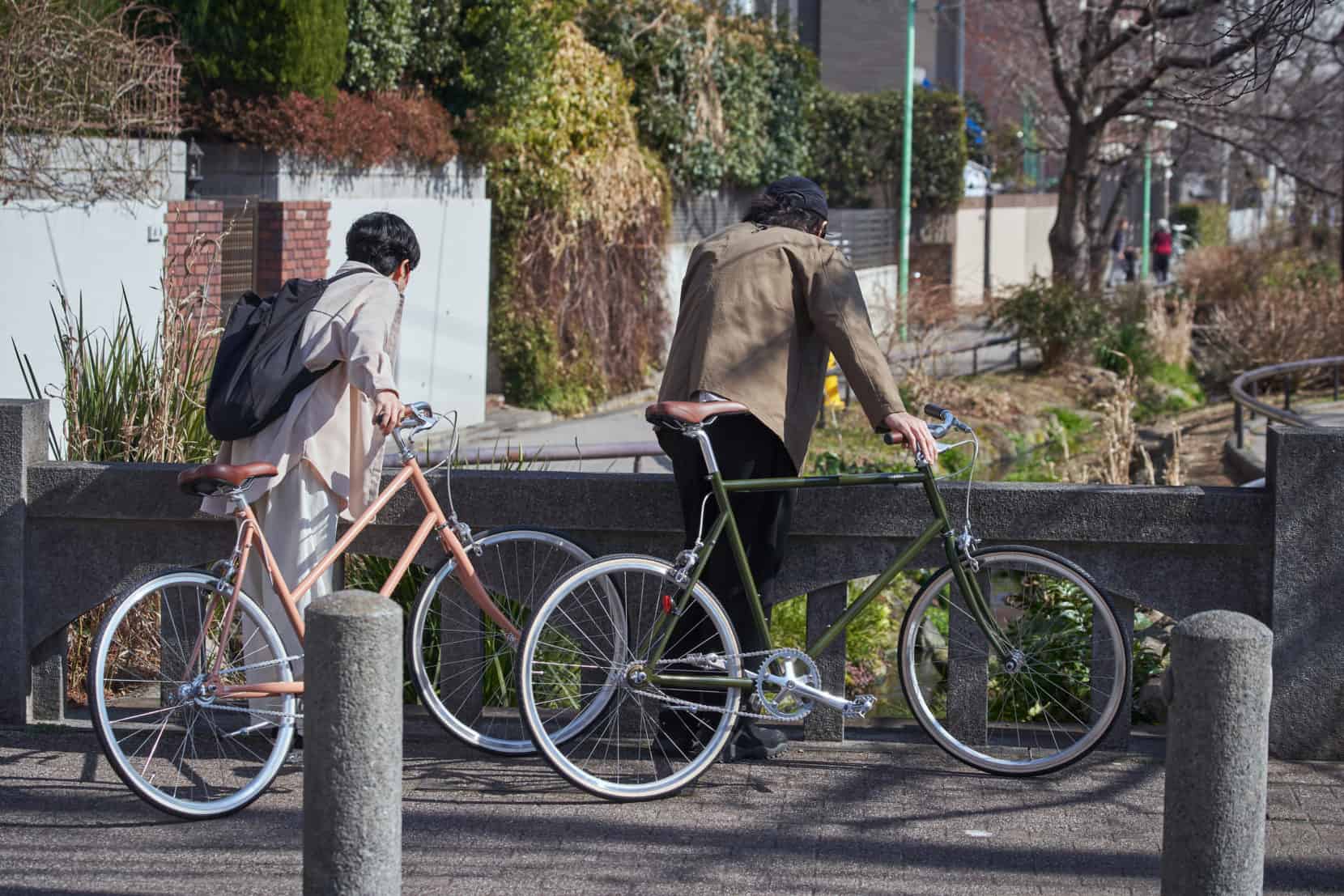 自転車で休日デート　TOKYOBIKE MONO　LEGER