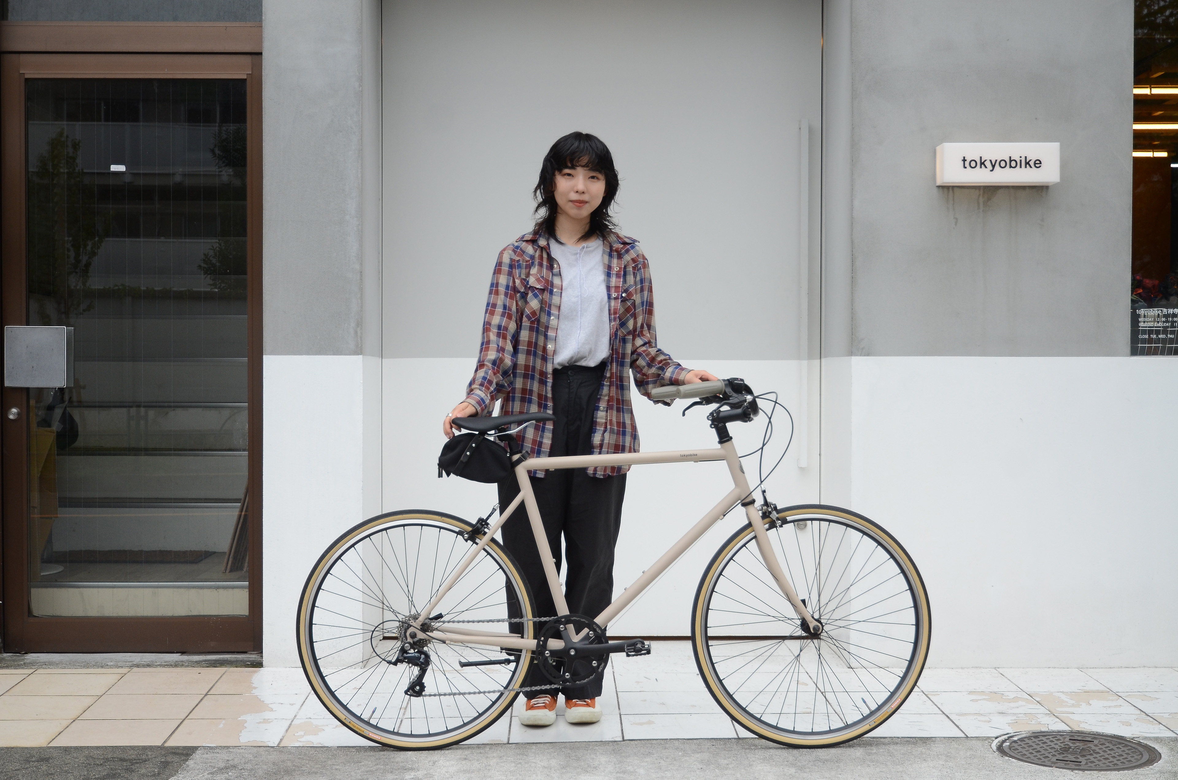 tokyo bike トーキョーバイク 9s sports M ストーンベージュ-
